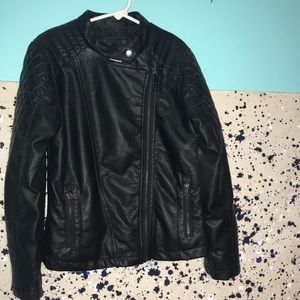 kids leather jacket